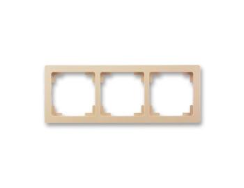 Rmeek trojnsobn ABB Swing 3901J-A00030 C3 - mocca
