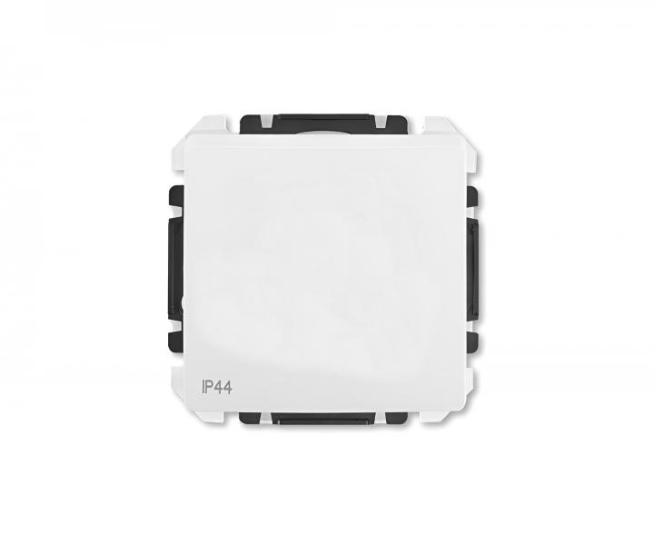 Pepna s krytem ABB Swing 3557G-A06940 B1, IP44, azen 6 - jasn bl