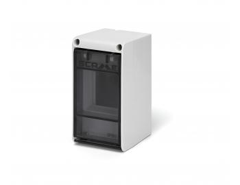 Rozvodnice na omtku Scame Ikona 679.1002, IP66, 2 moduly (1x2), 71x140x100 mm