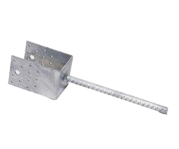 Kotevn patka do betonu U 80x80x120mm, M16, zinek