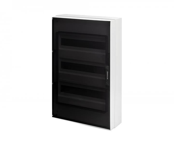 Rozvodnice na omtku Scame Ikona 679.3054.6, IP66, 54 modul (3x18), 424x655x140 mm