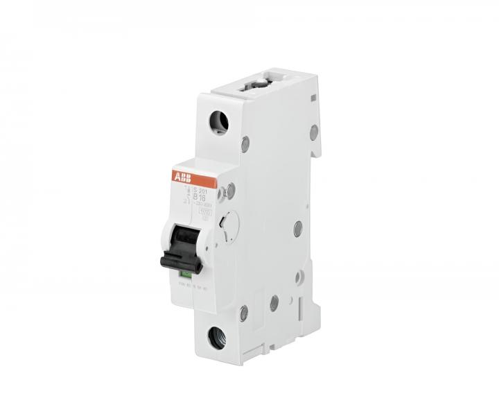 Jistič ABB S201-B2, 1-pól, 2A, charakteristika B, 6kA