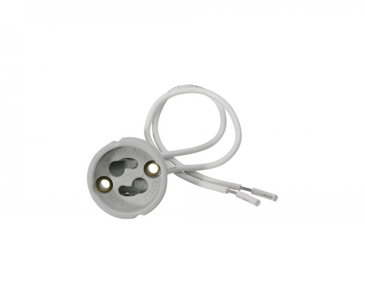 Keramick objmka Kanlux 0042 HLDR-GZ10, GU10, 250 V, 2 A, T250 - ed