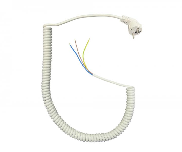 Flexo PVC kroucen ra 863107-3-101/5, 3Gx1, dutinky, hlov vidlice, bl - 5 m