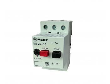 Motorov ochrann spout Merz MS25-10, 6,3-10 A