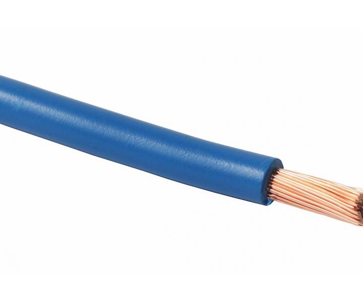 Vodi CYA H07V-K 4 tmav modr - 1 metr