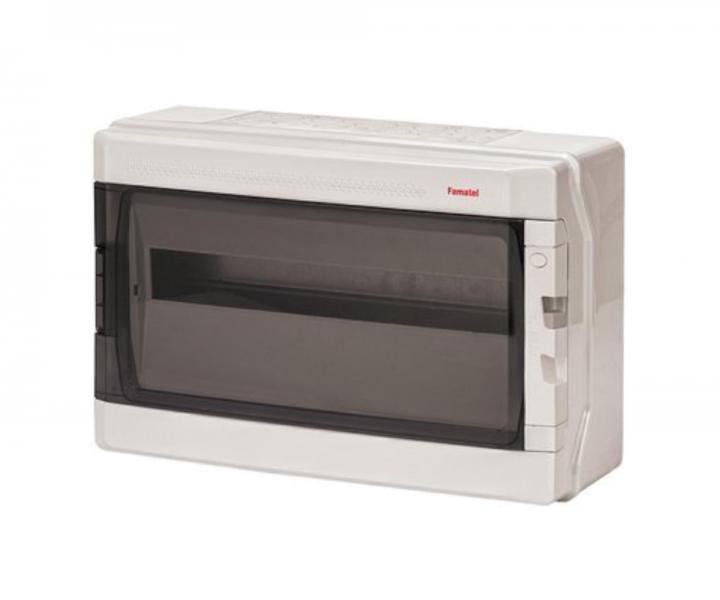 Rozvodnice na omtku Famatel Acqua Plus 39018 IP65 18 modul (1x18) 290x430x160 mm