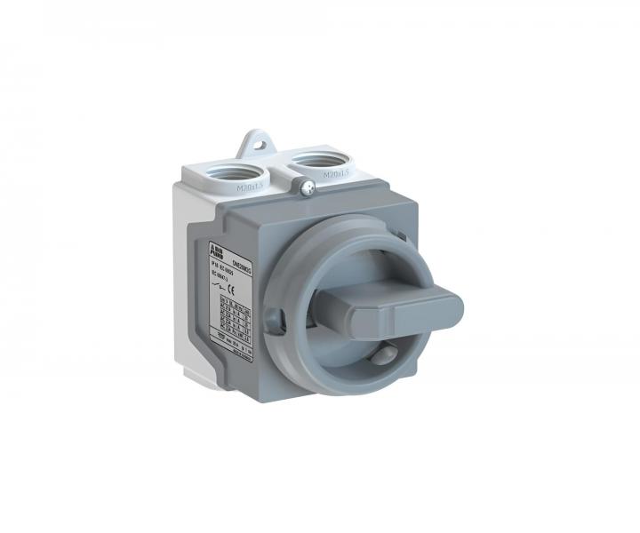 Odpna v krytu ABB ONE20M3G 1SCA135535R1001, IP67, 3-plov, 20 A - ed