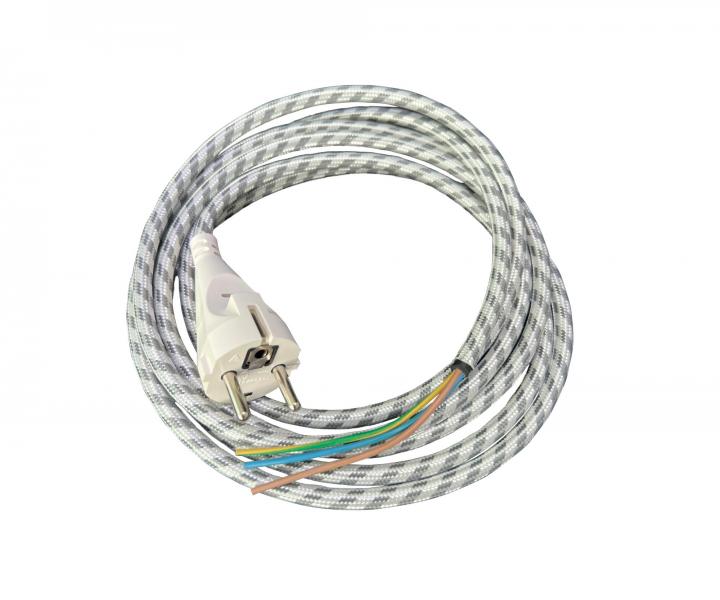 Flexo ra opleten guma H05RR-F 713159-3, 3x1,5 mm2, 3 m, bl/ern