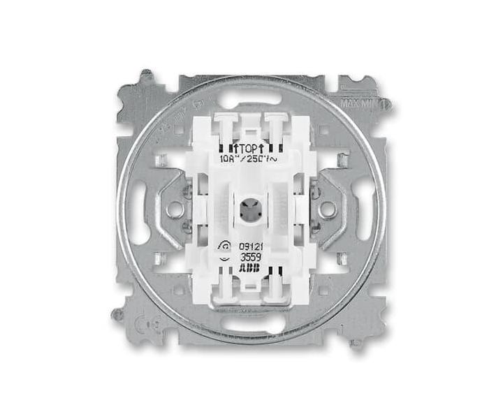 Pstroj ovldae aluziovho kolbkovho, azen 1/0+1/0 s blokovnm ABB 3559-A88345