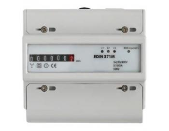 Elektromr 5-100 A, 1 tarif, 3 fzov, mechanick selnk, 7M/DIN SEZ EDIN 371M