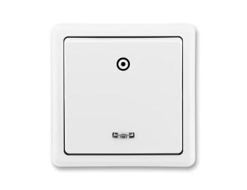 Ovlda zapnac, se signalizan doutnavkou, azen 1/0S ABB Classic 3553-91289 B1 - jasn bl