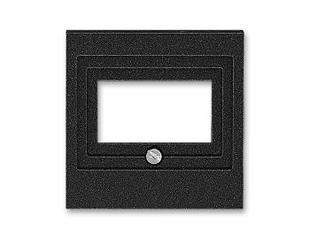 Kryt zsuvky reproduktorov, komunikan pm nebo pstroje USB ABB Levit 5014H-A00040 63 - onyx