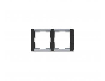 Rmeek dvojnsobn vodorovn ABB Element-Time 3901E-A00120 05 - ern / ledov ed