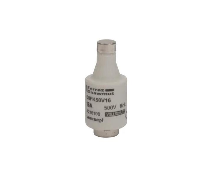 Pojistkov vloka Mersen A216108, velikost DII DZ, gF, 16A, 500V - ed