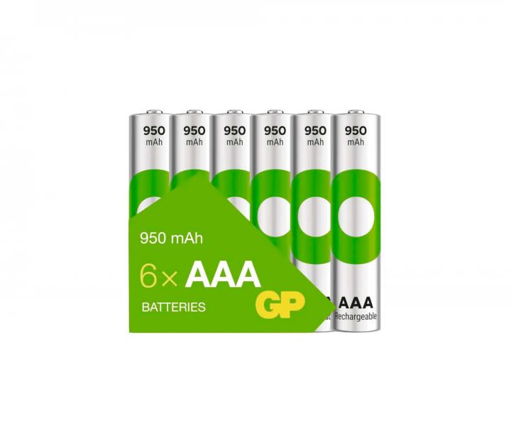 Nabjec baterie GP ReCyko 950 AAA (HR03) - 6 ks