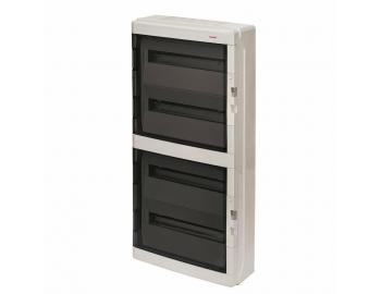 Rozvodnice na omtku Famatel Acqua Plus 39072 IP65 72 modul (4x18) 878 x 430 x 160 mm