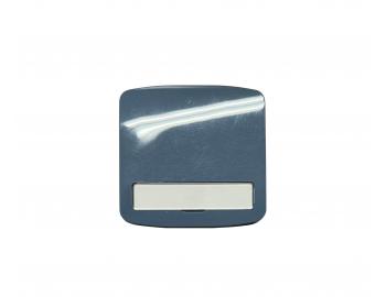 Kryt sp�na�e jednoduch�, s popisov�m polem ABB Tango 3558A-A00620 M2 - sv�tle modr�