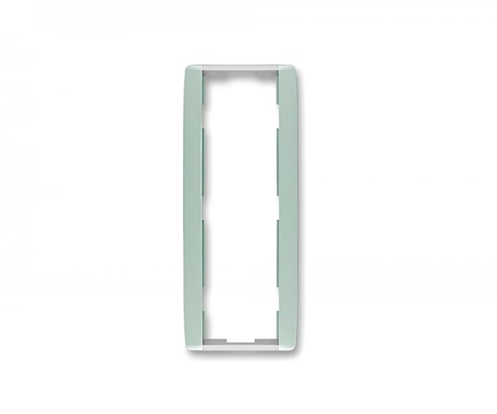 Rámeček trojnásobný, svislý ABB Element-Time 3901E-A00131 22 - agáve/ledová bílá