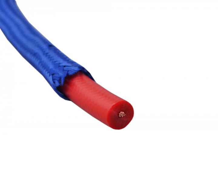 Kabel zapalovac ZYA PVC 1x1,34 Precon, opeden, modr