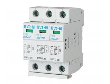 Svodi pept tdy T1+T2 (B+C) Eaton 158330 SPBT12-280/3, 3P sada pro TN-C