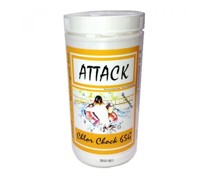 Chlorov granult Attack chlor shock 65% - 1 kg