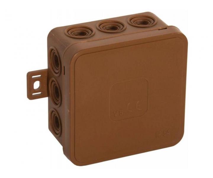 Rozboovac krabice IP54 U.H.TED, V5 , 75x75x41mm, elastick, hnd