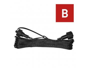 Prodluovac kabel pro spojovac etzy Standard ern, 10 m, venkovn i vnitn Emos D1ZB01