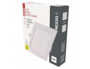 LED vestavn svtidlo NEXXO, tvercov, bl, 18W, neutrln bl Emos ZD2145