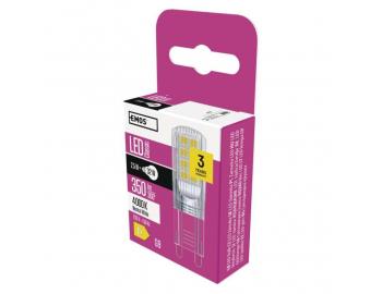LED rovka Classic JC / G9 / 2,5 W (32 W) / 350 lm / neutrln bl Emos ZQ9536