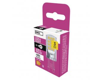 LED rovka Classic JC / G9 / 4 W (40 W) / 470 lm / neutrln bl Emos ZQ9545