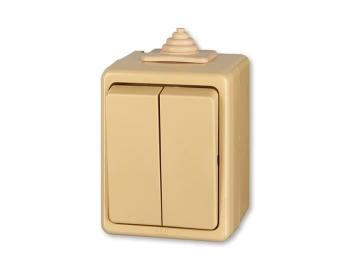 Pepna sriov, azen 5, IP44 ABB Praktik 3553-05929 D - bov