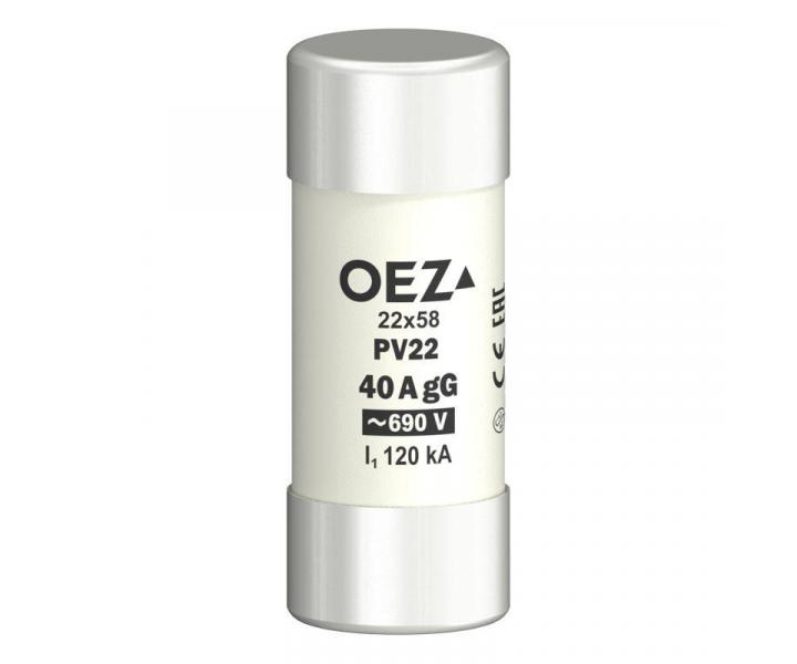 Pojistkov vloka PV22 40A gG OEZ 06748