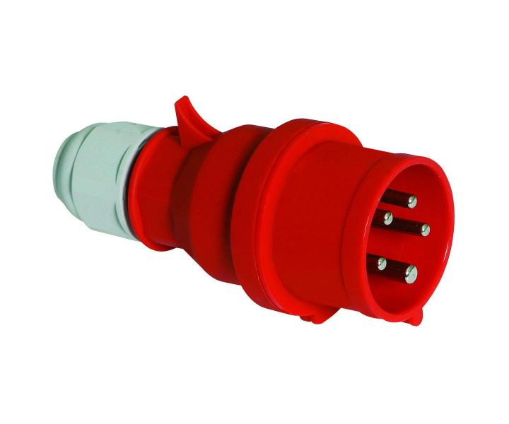 Vidlice 32A 5p 400V IP44 6h Quick-Connect Bals 2148