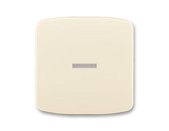 Kryt spnae jednoduch, s przorem ABB Tango 3558A-A653 C - slonov kost