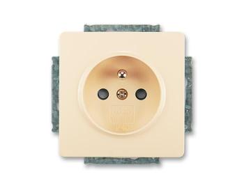 Zsuvka jednonsobn s ochrannm kolkem, s clonkami ABB Swing 5518G-A02359 C1 - krmov