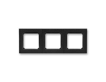 Rmeek trojnsobn, pro vodorovnou i svislou mont ABB Levit 3901H-A05030 63 - onyx/kouov ern