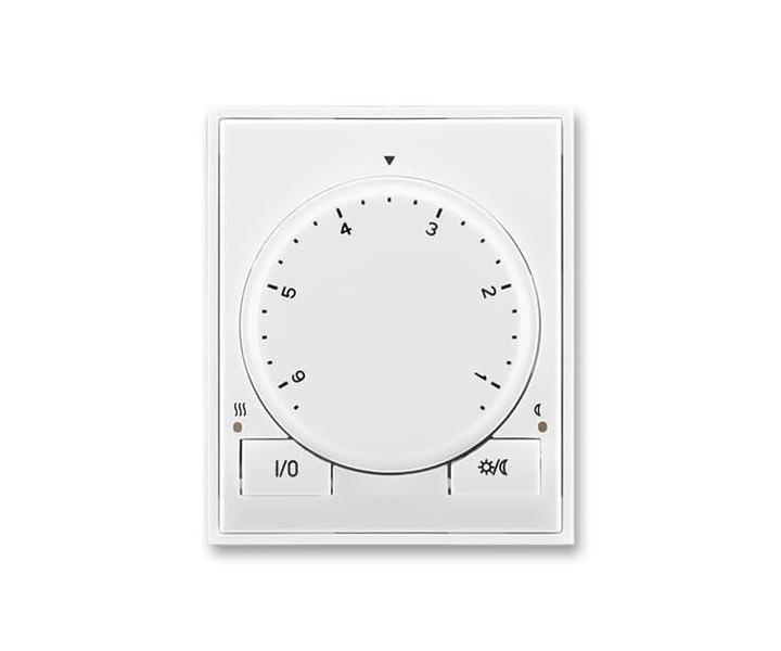 Termostat univerzln s otonm nastavenm teploty (ovl. jednotka) ABB Element 3292E-A10101 03 - bl/bl