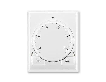 Termostat univerzln s otonm nastavenm teploty (ovl. jednotka) ABB Element 3292E-A10101 03 - bl/bl