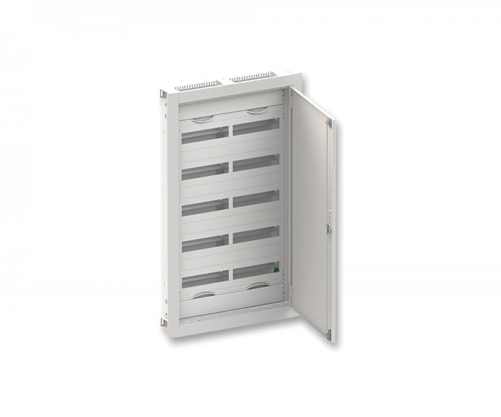 Rozvodnice oceloplechov pro zaputnou mont ABB CU26R, IP 30, 120 modul (5x24)