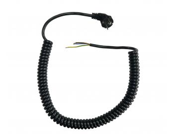 Flexo PVC kroucen ra 863157-1-101/5, 3Gx1,5, dutinky, hlov vidlice, ern - 5 m