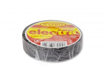 Izolan pska Napro electra PVC 0,13 mm x 15 mm x 10 m, ern