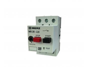 Motorov ochrann spout Merz MS25-2,5, 1,6-2,5 A