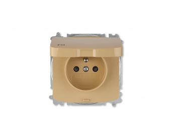 Zsuvka jednonsobn bez rmeku ABB Tango 6619A-A06997 D, IP44, ochrann kolk, clonky, vko - bov