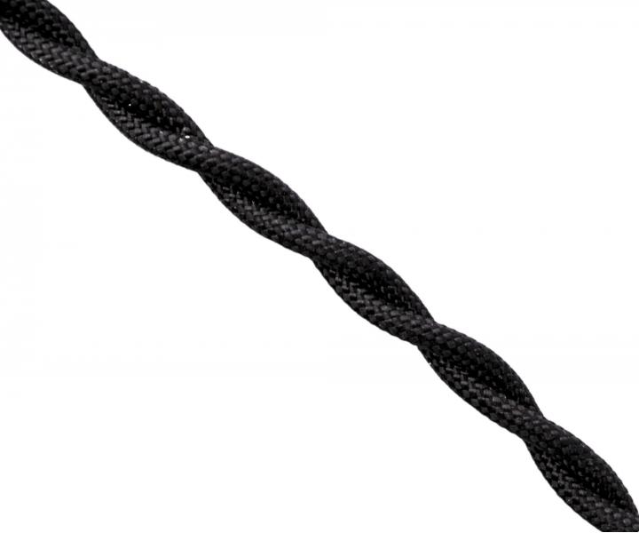 Kabel spltan 2x0,75 Precon, opeden jednotliv vodie, ern - 1 metr