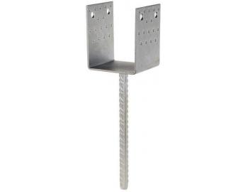 Kotevn patka do betonu U 100x100x125mm, M16, zinek