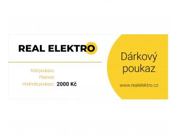 Elektronick drkov poukaz na 2000 K