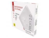 LED vestavn svtidlo VIXXO, tvercov, bl, 19W neut.b.,IP65 Emos ZV2152