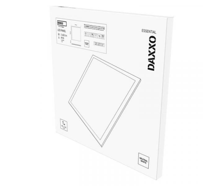 LED panel DAXXO backlit 6060, tvercov vestavn bl, 36W neutr. b. Emos ZB2414
