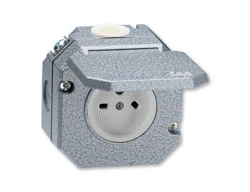 Zsuvka technick venkovn, Al, vzor K, IP55 ABB Garant 5515N-C05755 - ed